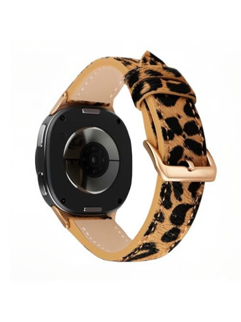NEW Samsung Galaxy Leopard Leather Watch Band